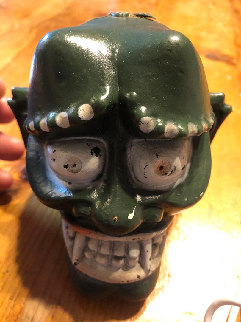 ビンテージ　60s デビル　悪魔　モンスター　般若　ポリ人形　スカル　チープトイ