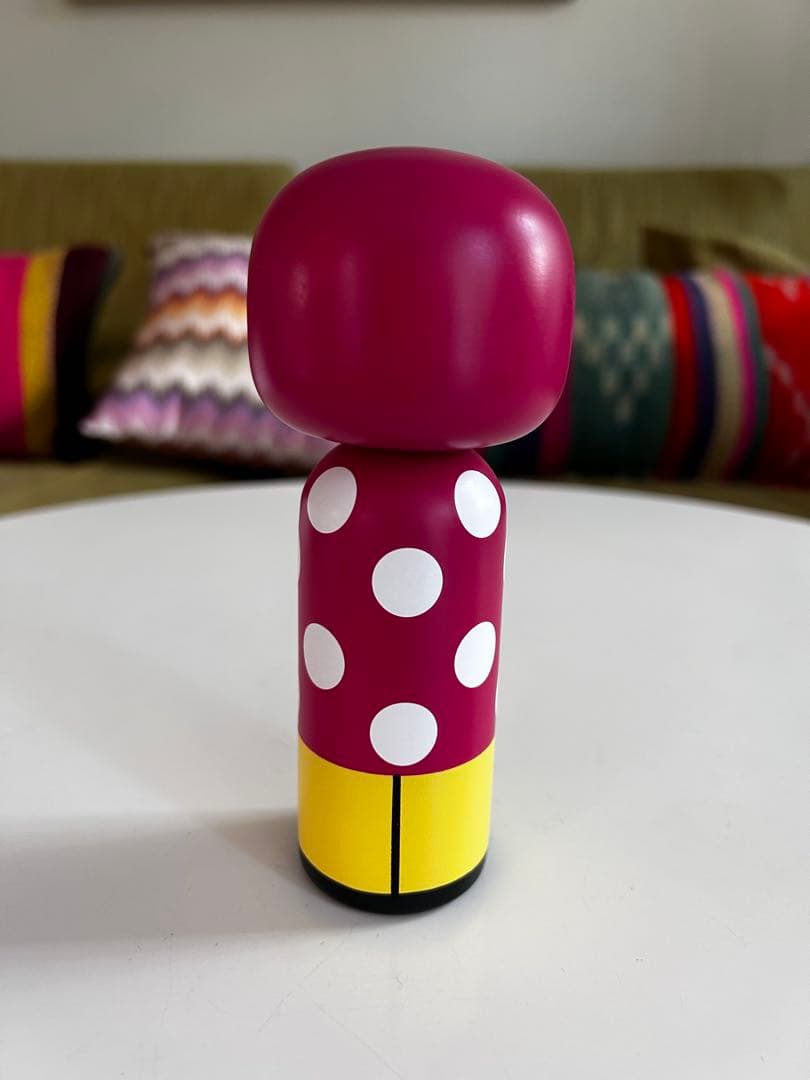 Lucie Kaas 草間彌生 こけし 置物 オブジェ ルーシーコース