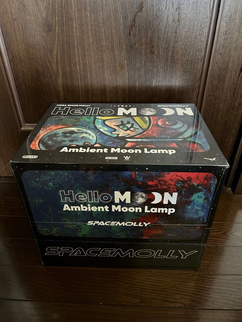 MEGA SPACE MOLLY Hello Moon Lamp ランプ　未開封