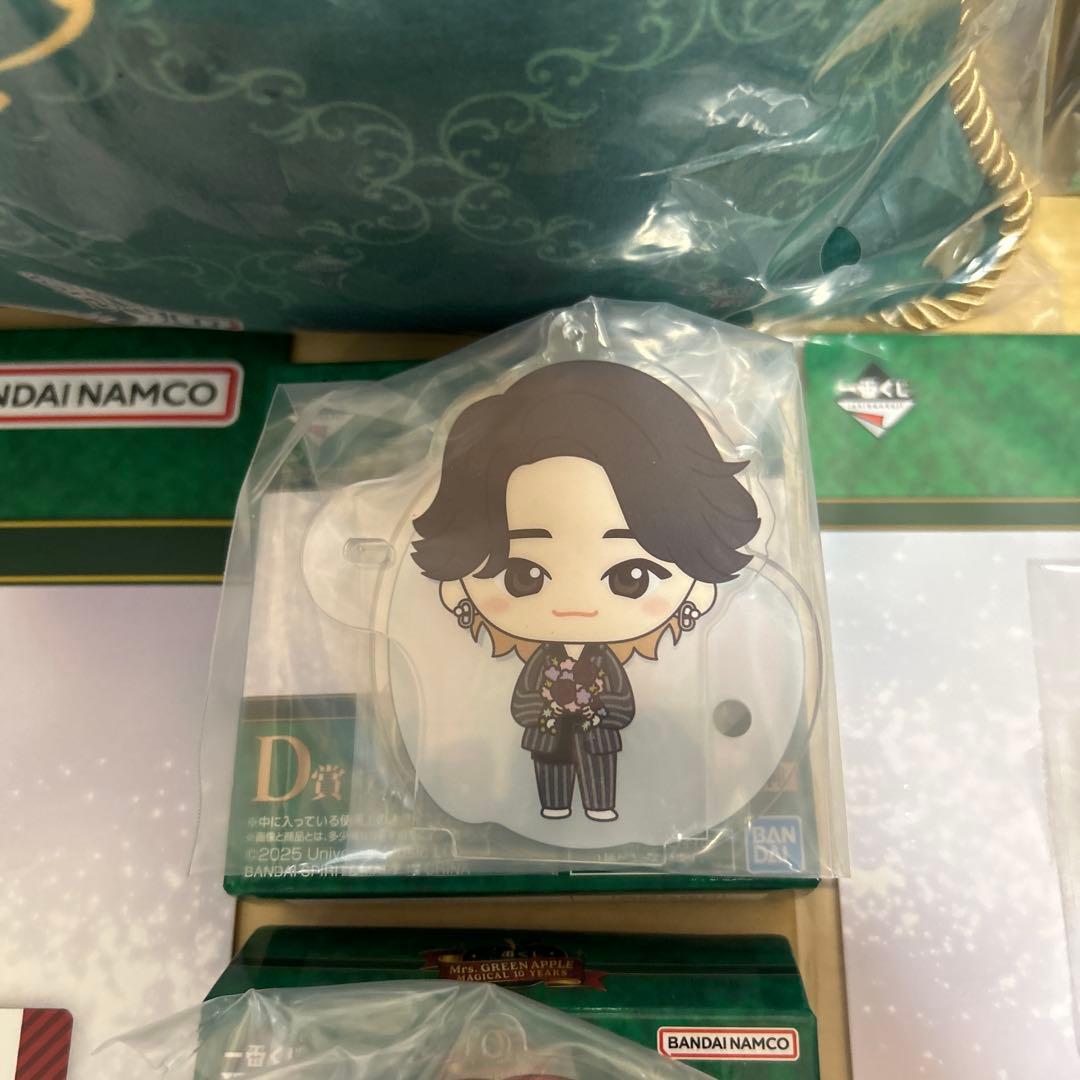 一番くじ ミセスグリーンアップル ラストワン賞セット