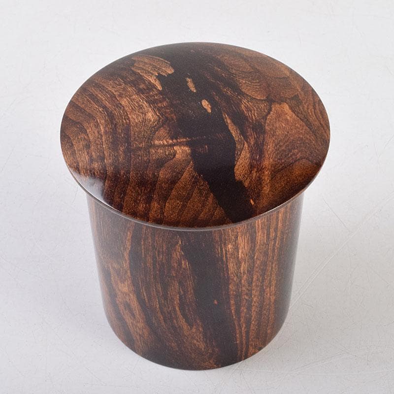 茶道具　片山雅博作　「蔦」　金輪寺　茶器　共布共箱　M　R9258