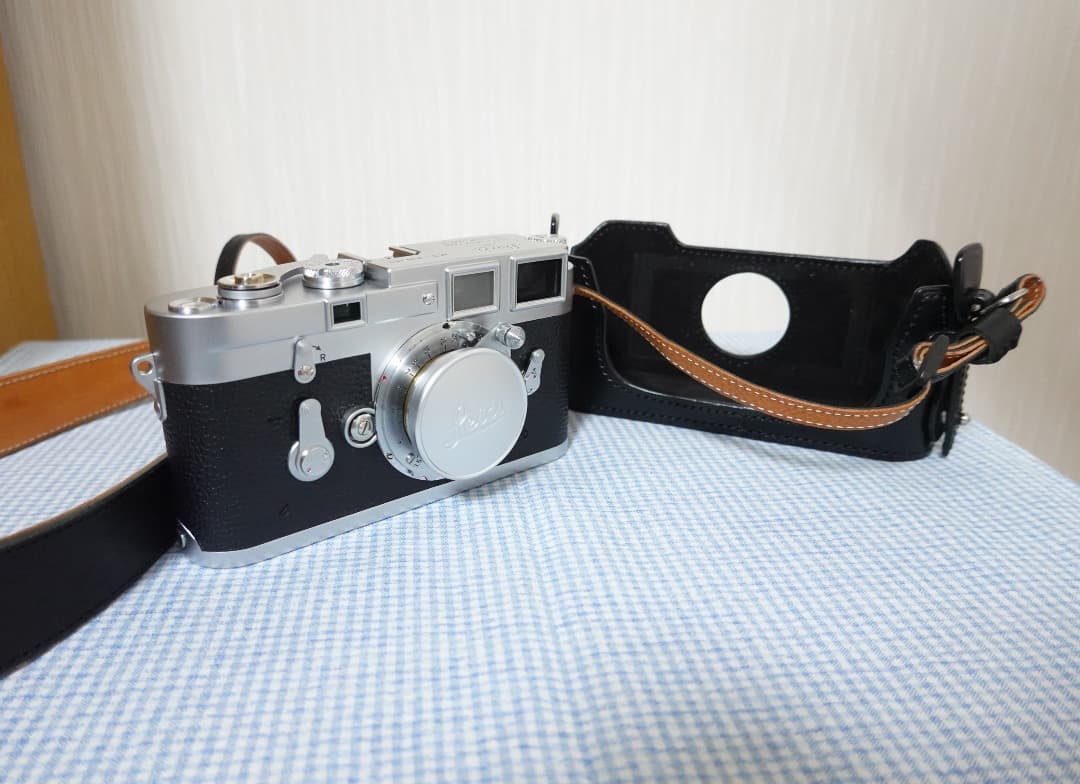 美品★Leica M3ダブルストローク+エルマー、アダプター等セット★整備品