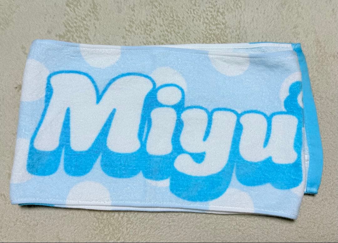 CUTIE STREET ペンライト タオル 梅田みゆ