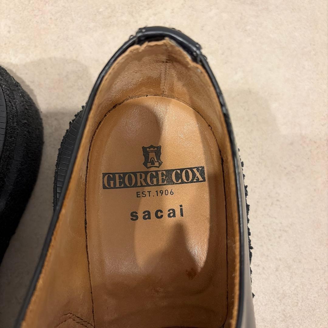 【21AW】sacai × E COX 厚底レザーシューズ size7