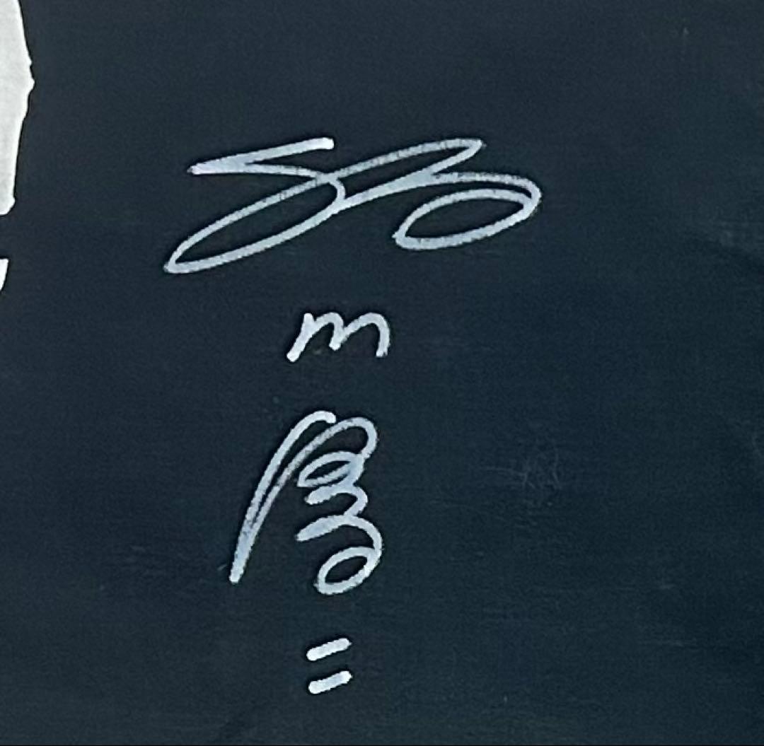 稲川淳二 怪談ナイト 還暦記念 のれん サイン入り 直筆不明 レア