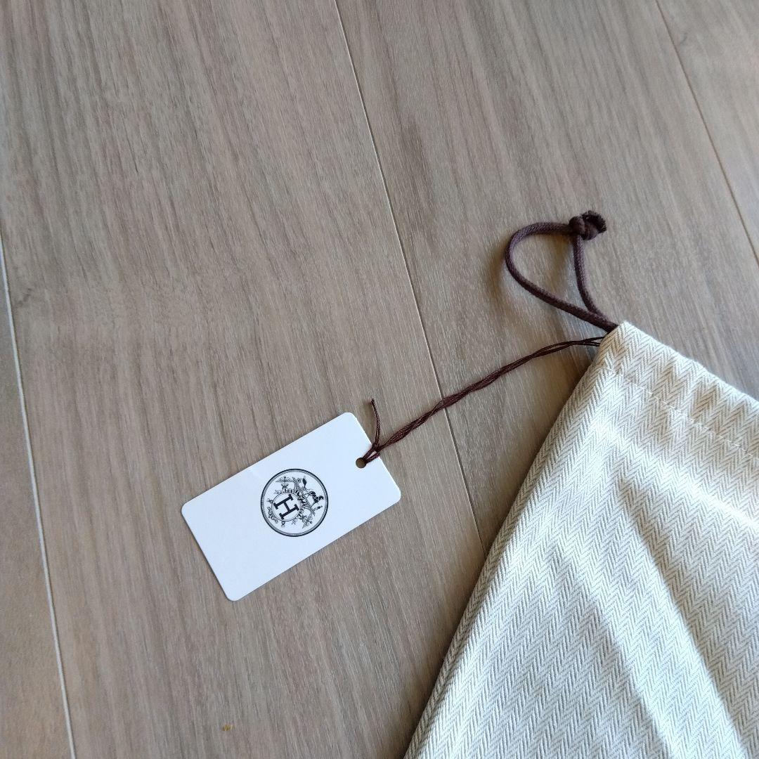 50●エルメス　HERMES　タグ付　バスケット　保存袋　特大サイズ