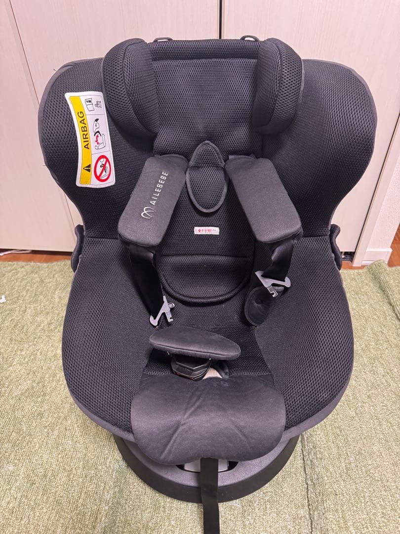 エールベベ クルット6i グランス BF950 ブラック 美品 ISOFIX