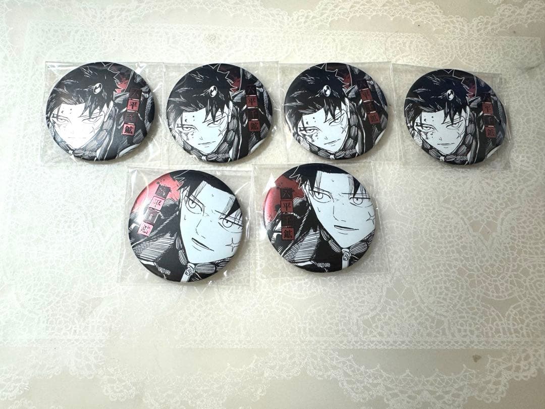 カグラバチ デコレクション缶バッジ 六平千鉱6