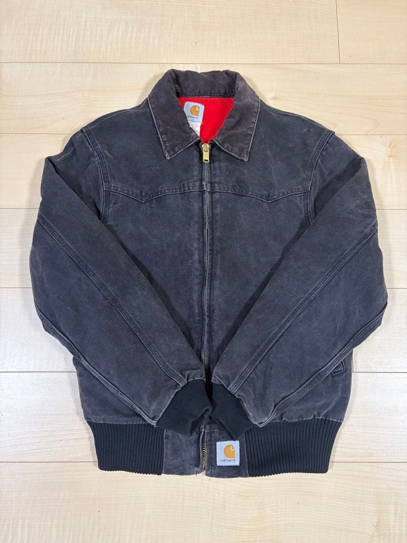 90s Carhartt サンタフェジャケット J13 BLK M カーハート