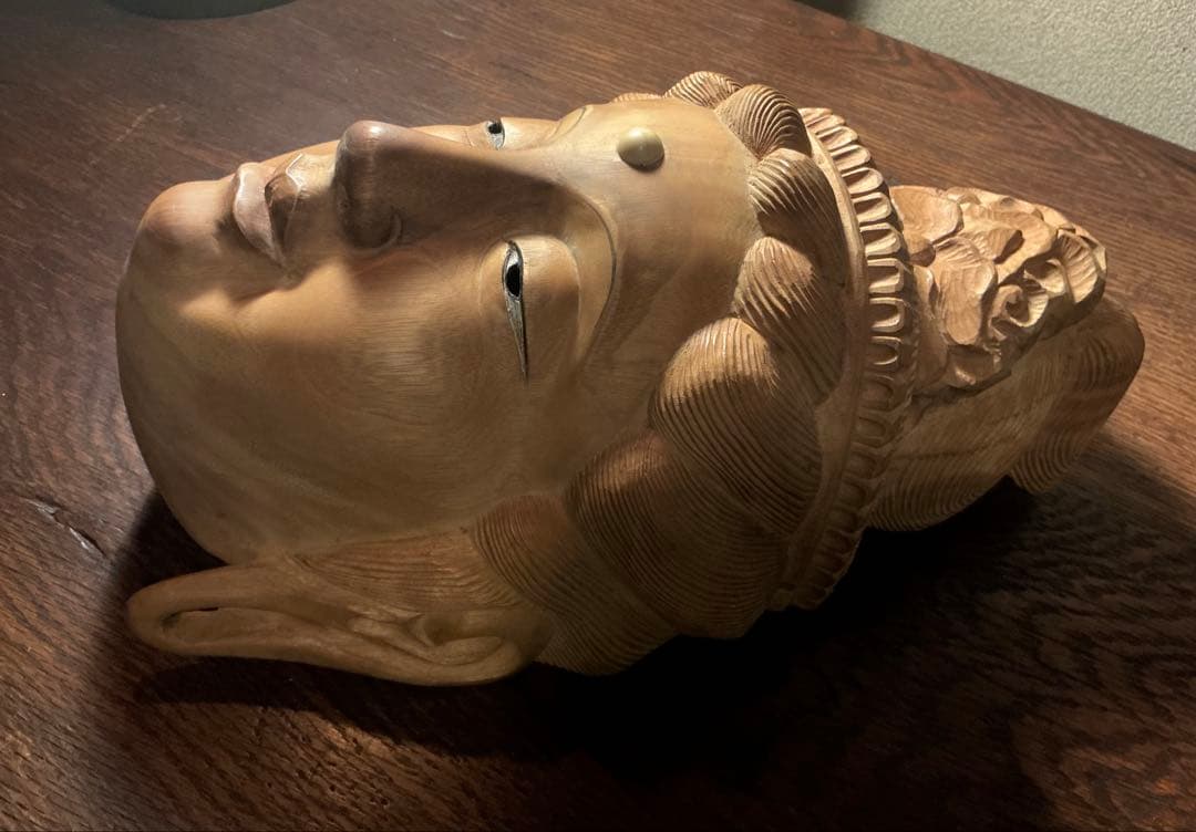 前島秀章　菩薩　お面