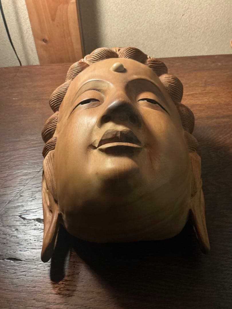 前島秀章　菩薩　お面