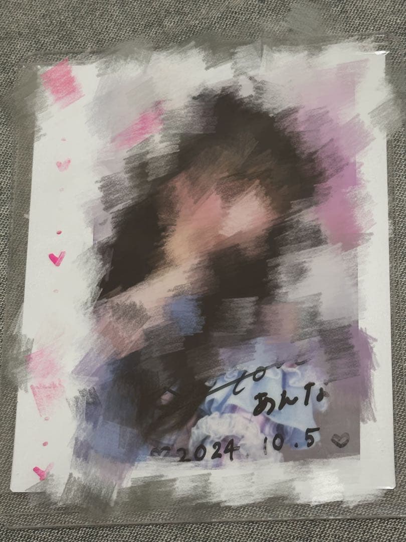 山本杏奈　チェキ　サイン