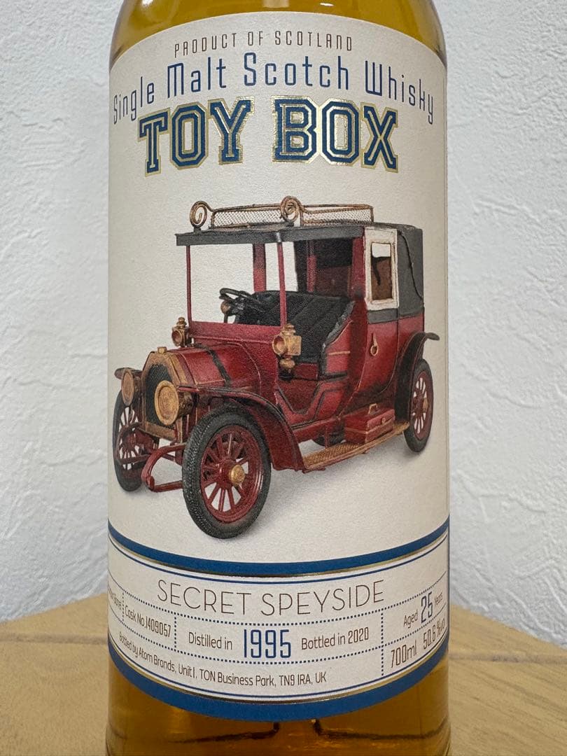 シークレット スペイサイド 1995 25年 50.6％TOYBOX