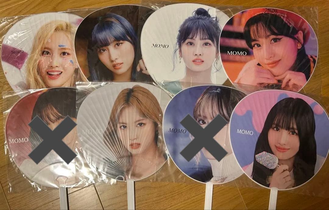 TWICE モモ うちわ バラ⭕️