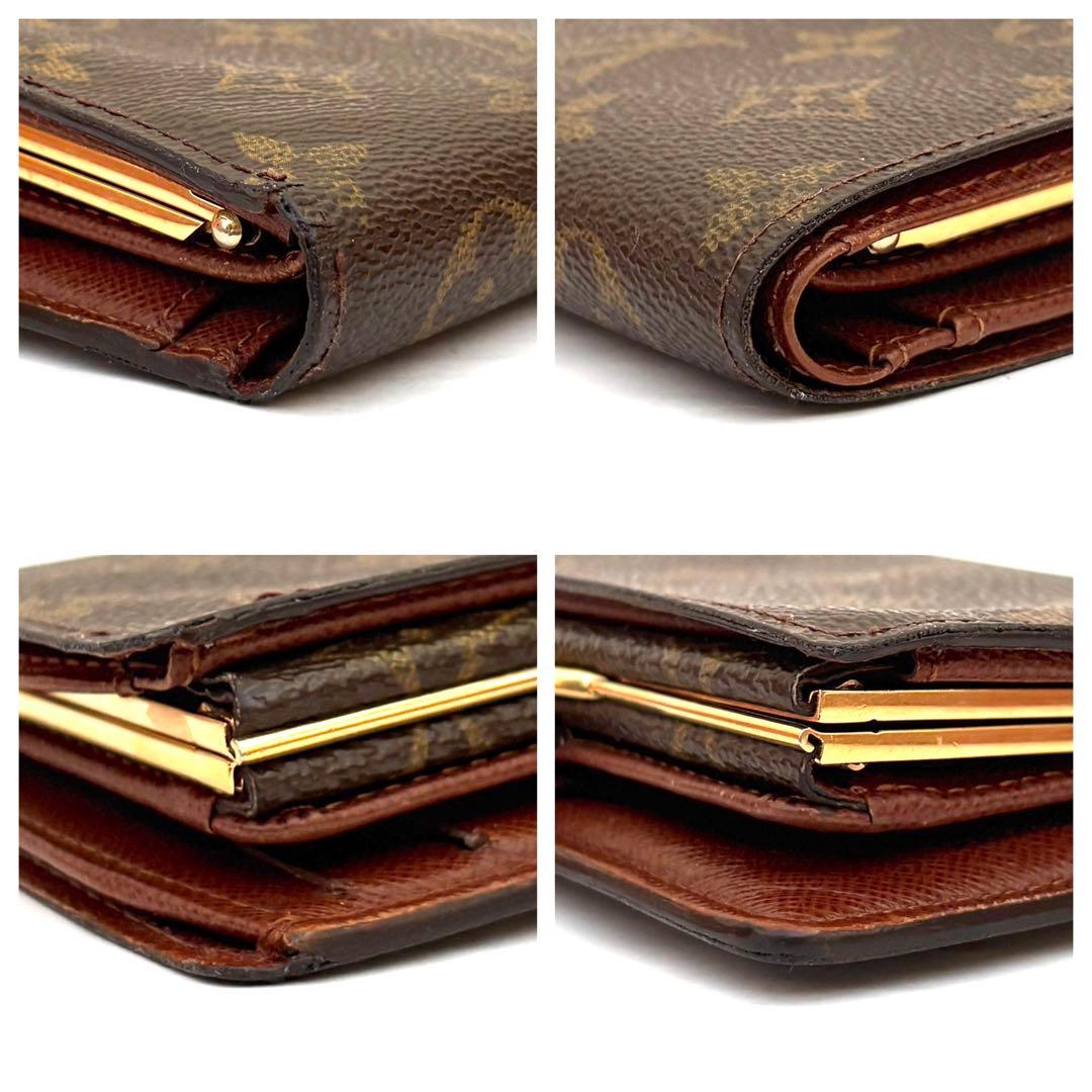 ルイヴィトン モノグラム ポルトフォイユ ヴィエノワ がま口 財布 美品