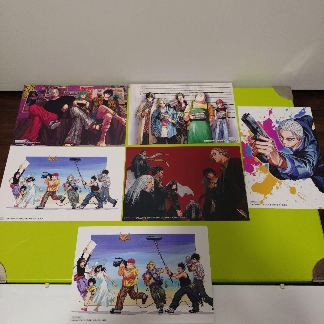 計38点　サカモトデイズ　特典　イラストカード　ステッカー　クリアスタンドシート