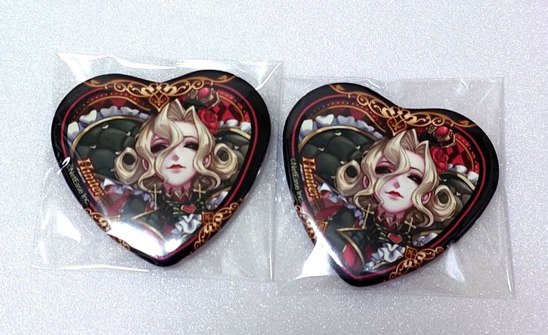 第五人格 バトラーズカフェ スイパラ マリー 血の女王 ハート缶バッジ