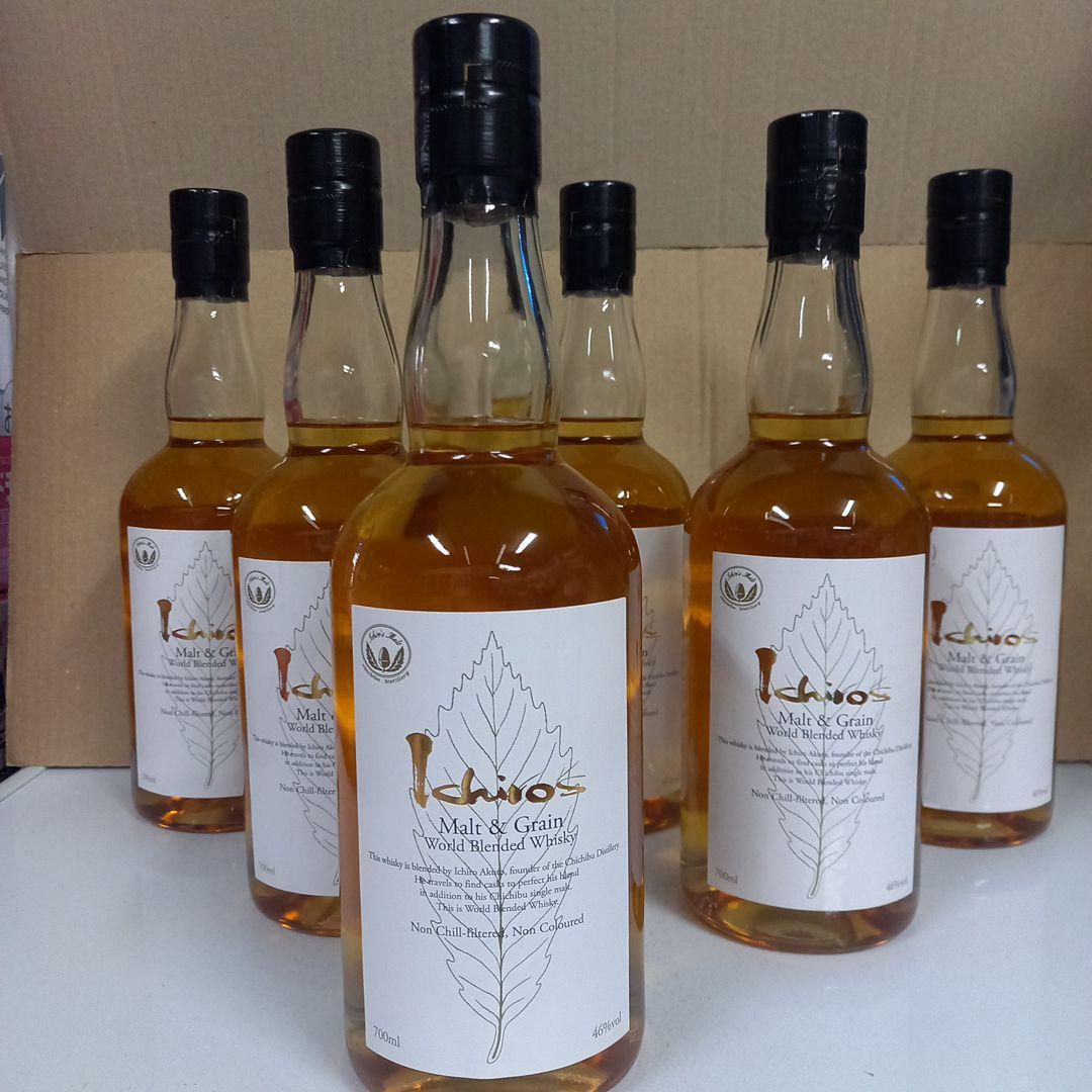 イチローズモルト◼️ホワイトラベル●46％▲700ml★6本セット