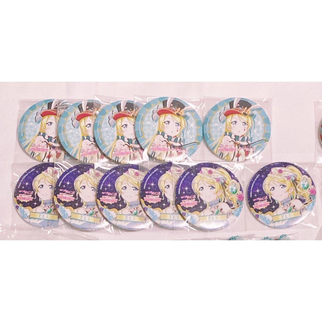 ラブライブ μ's 絢瀬絵里 スクフェス感謝祭 サーカス 誕生石 缶バッジ