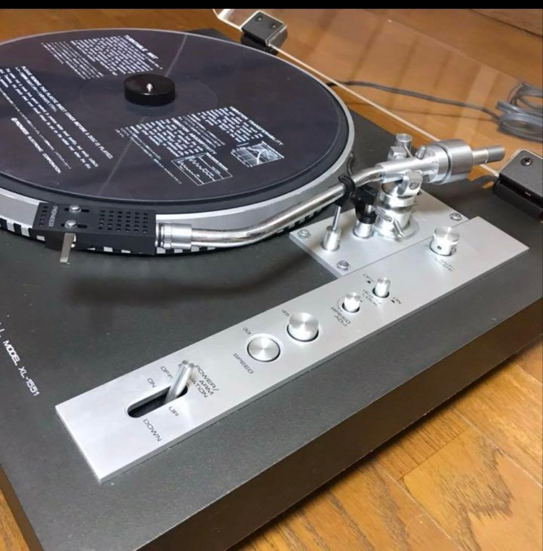 Pioneer（パイオニア）レコードプレーヤー　XL-1551