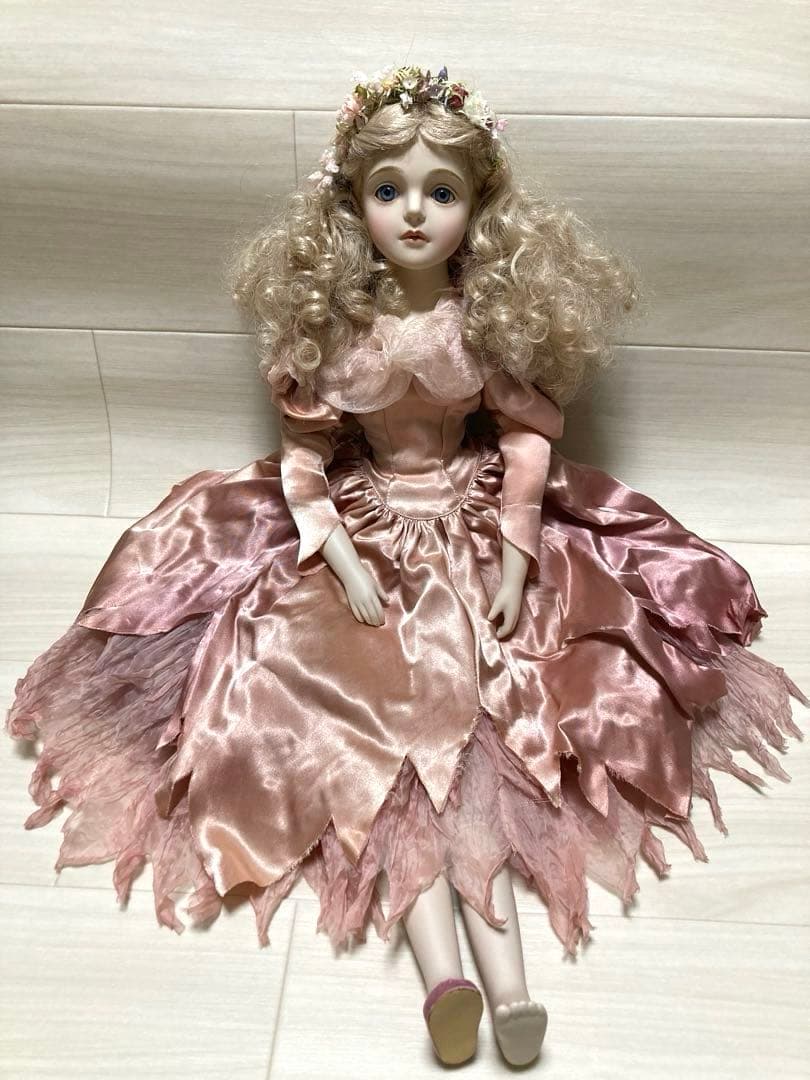 若月まり子 大型ビスクドール 人形作家 65㎝
