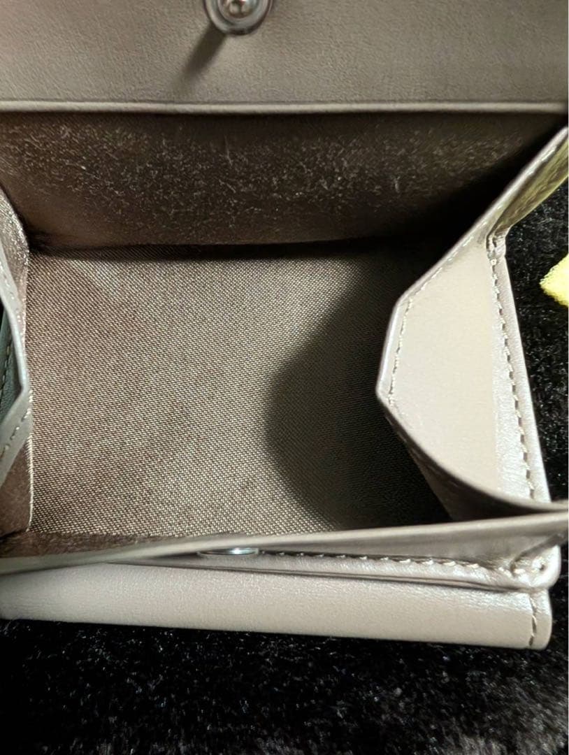 ソフネット スモールウォレット 三つ折財布 新品 保存品