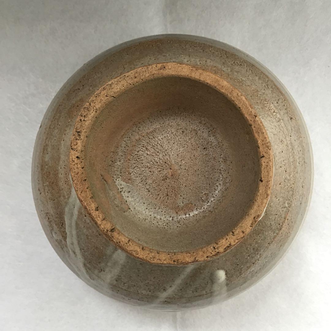 茶道具　茶碗　広州窯　呉器茶碗　銘:草の露　宗慶書付　S273CW