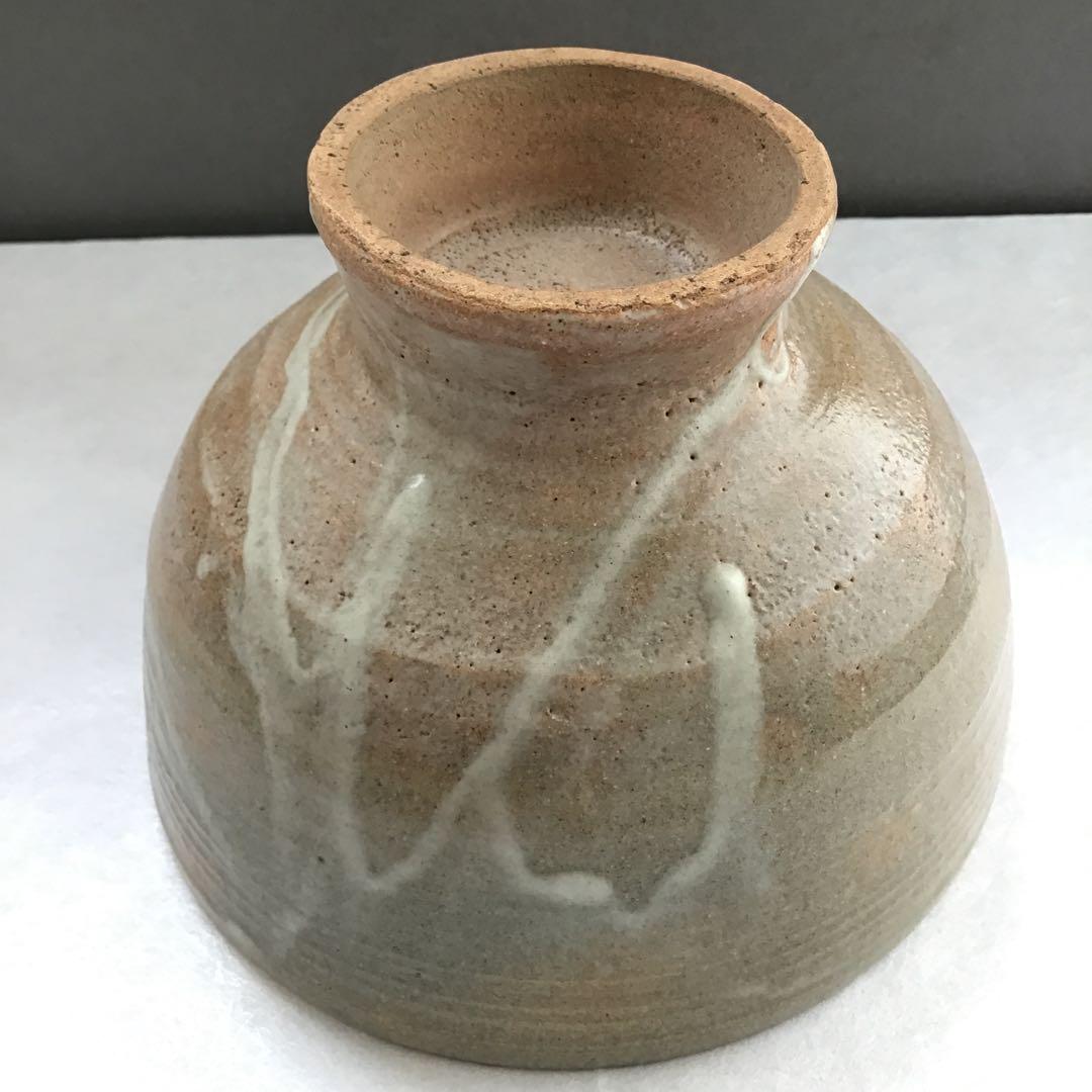 茶道具　茶碗　広州窯　呉器茶碗　銘:草の露　宗慶書付　S273CW