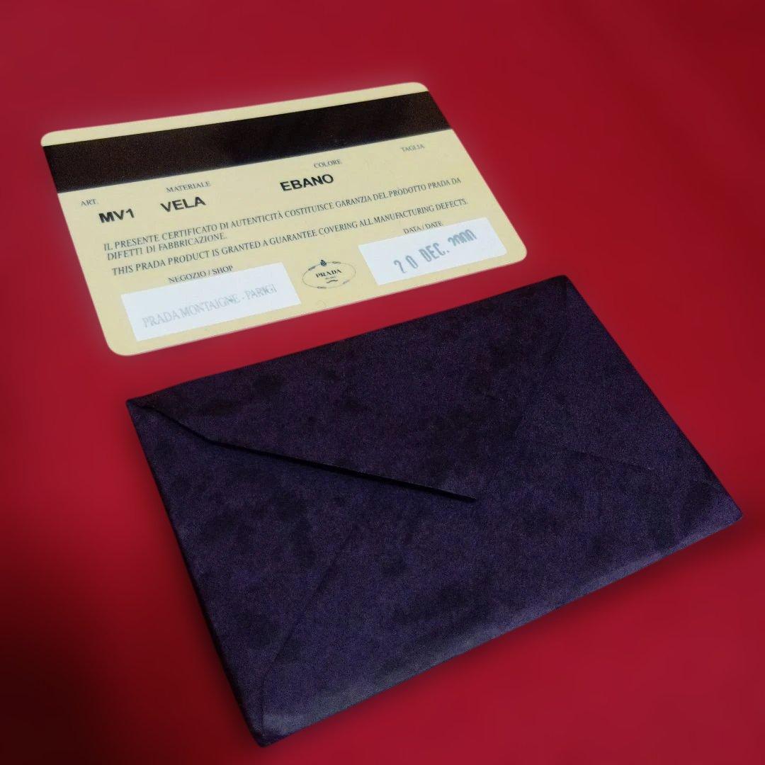 プラダ　ナイロンポケットティッシュケース　正規品