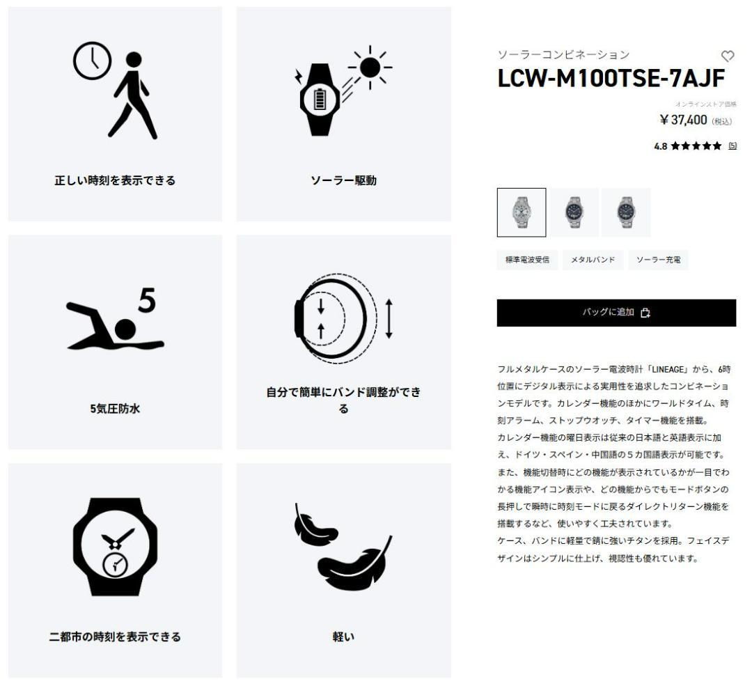 未使用 サファイアガラス チタン ウェーブセプター上位 シルバー リニエージ