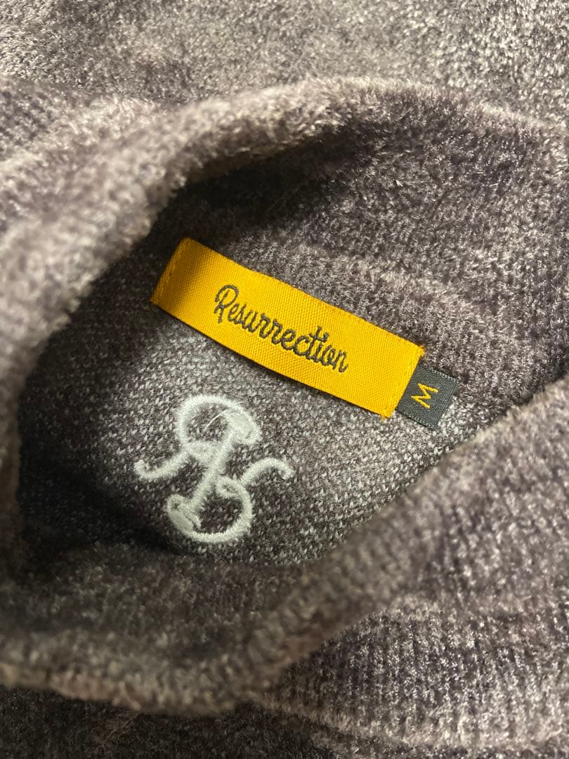 【美品】Resurrection レザレクション　ハイネックセーター グレー
