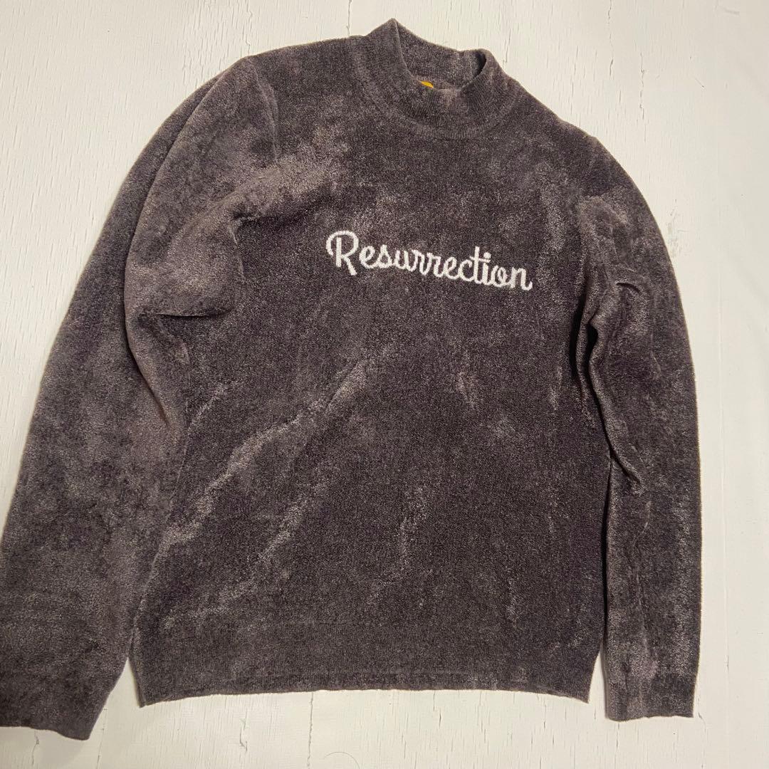 【美品】Resurrection レザレクション　ハイネックセーター グレー