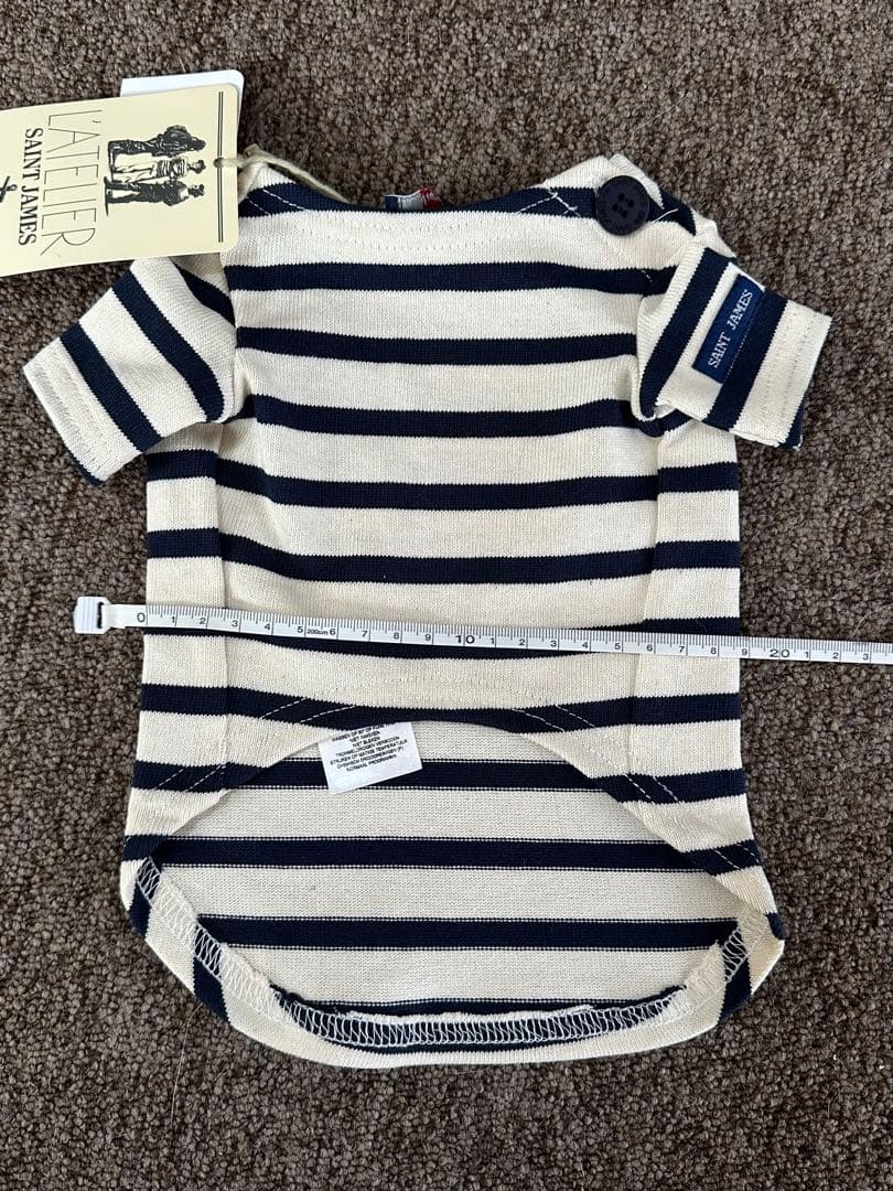 【新品未使用／日本未入荷】セントジェームス 犬服　Sサイズ　フランスパビリオン