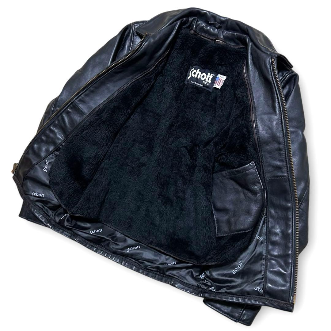 専用！Schott ショット ボアライナー トラッカージャケット AT101
