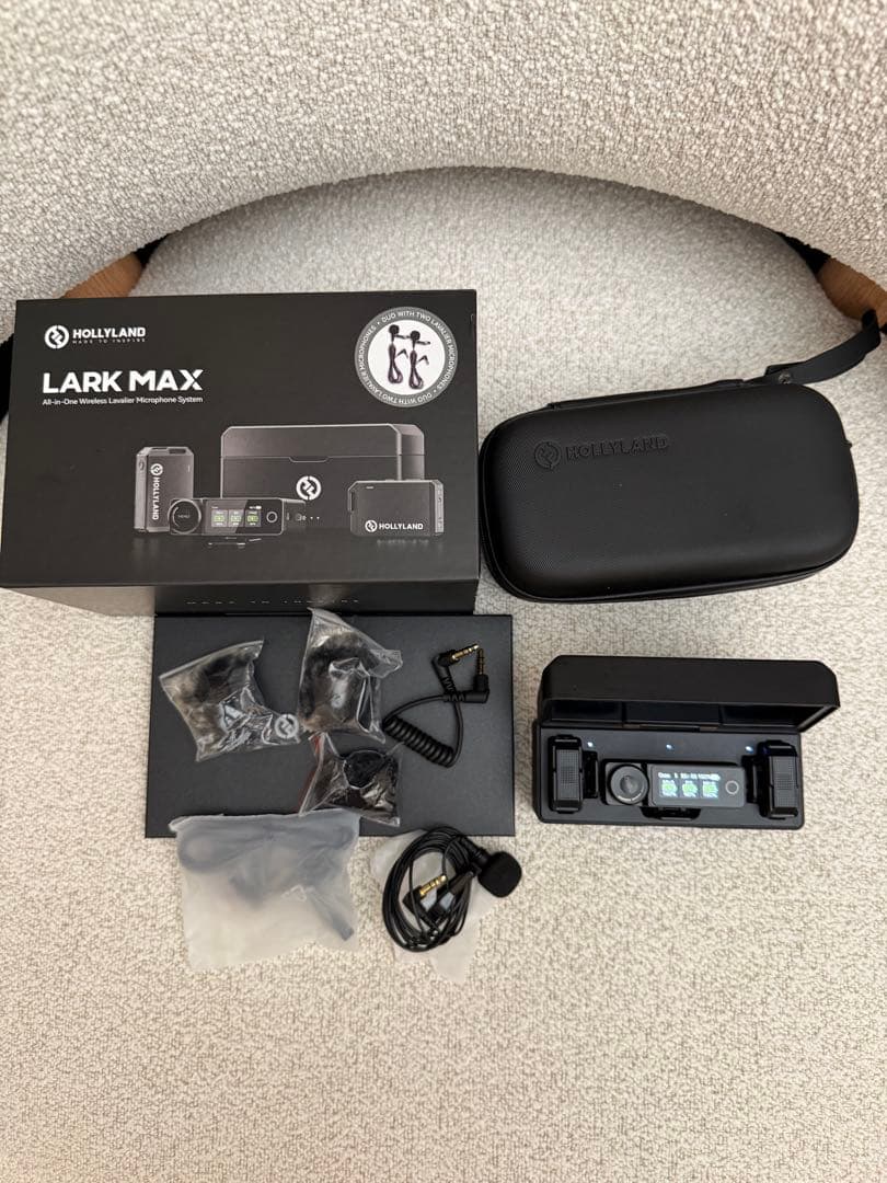 Hollyland Lark Max ワイヤレスマイクシステム