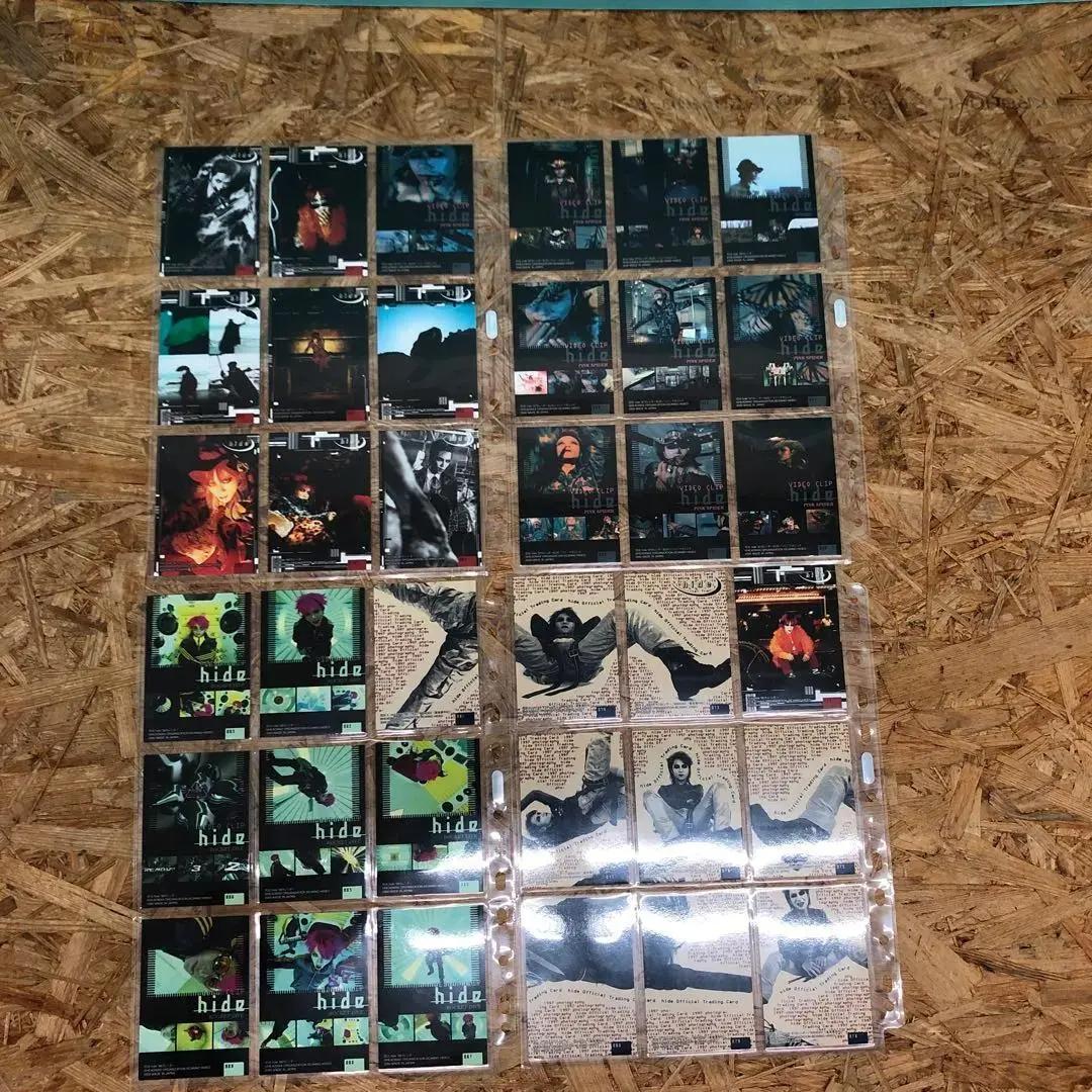 M3758 hideトレーディングカード まとめ売りXJAPAN 110枚以上