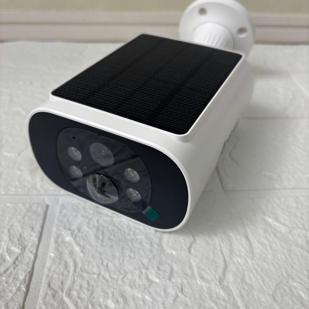 ❤️1品限り❤️防犯カメラ ソーラーパネル一体型 4台セット 400万画素 電源不要