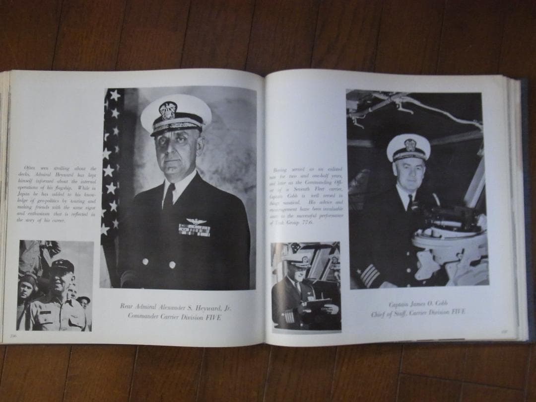 1960-61年米空母CVA-43コーラルシーの西太平洋航海－クルーズブック