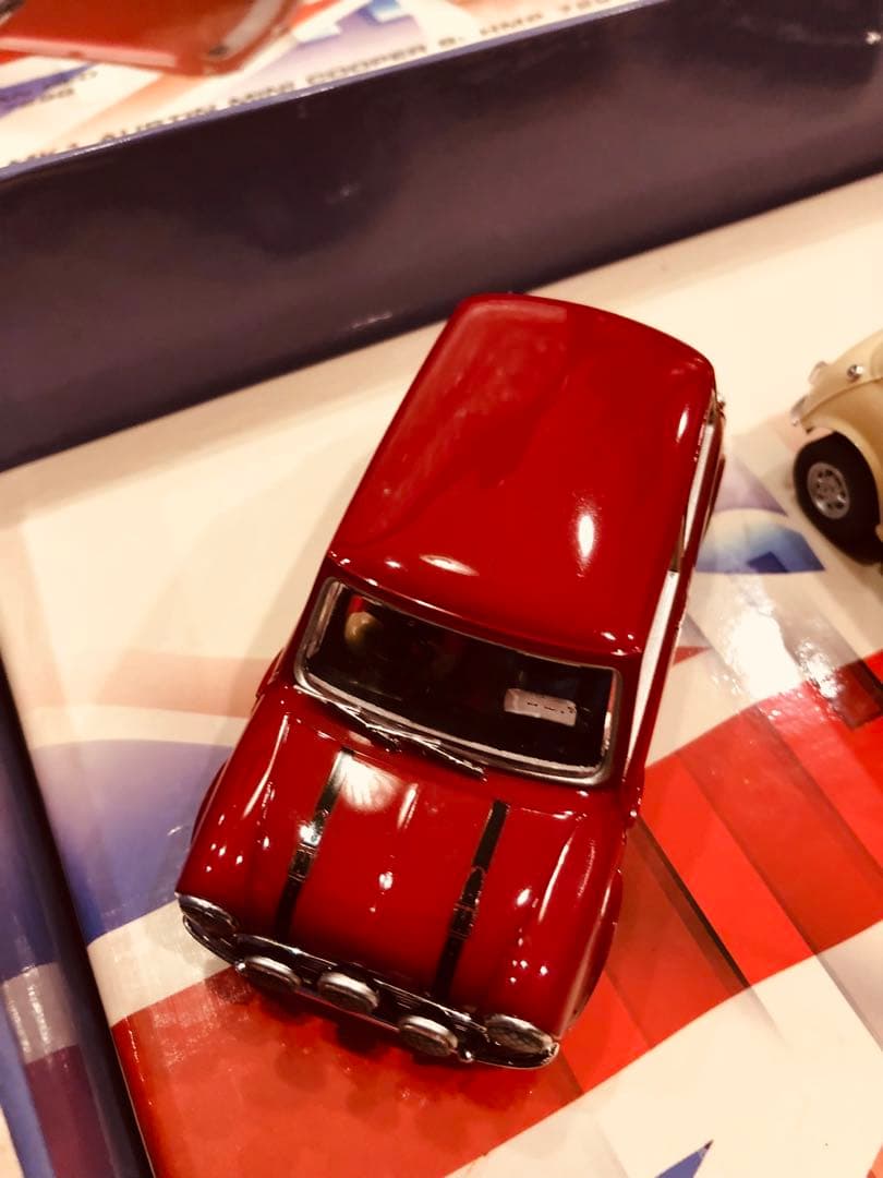 ぶーちゃんさん専用の映画「ミニミニ大作戦」の劇用車のスロットカー3台セット