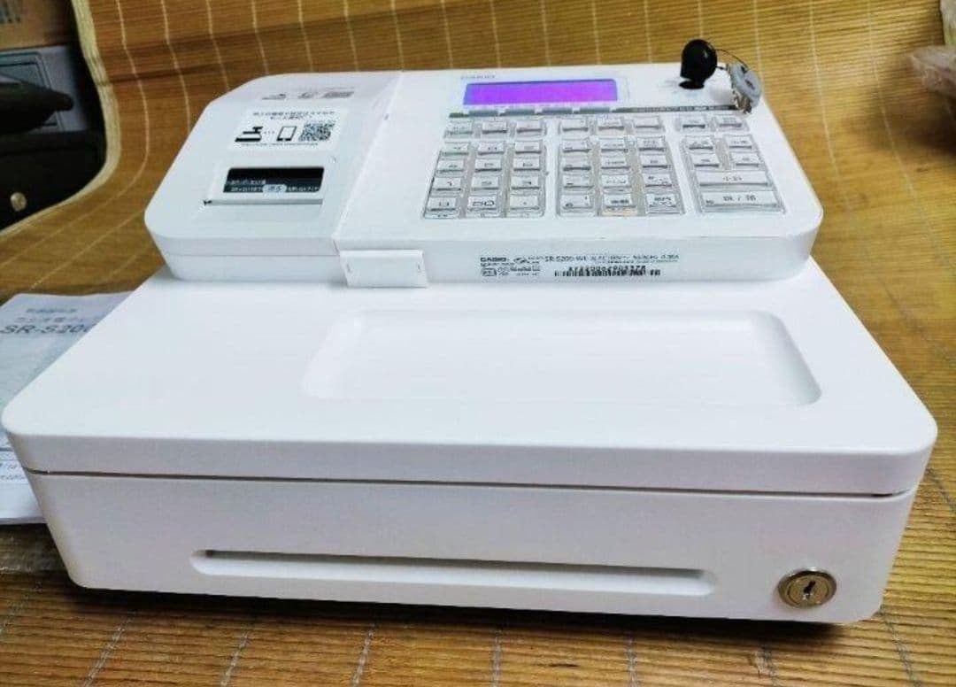 カシオレジスター　SR-S200　最新機種　スマホで設定売上管理　253259