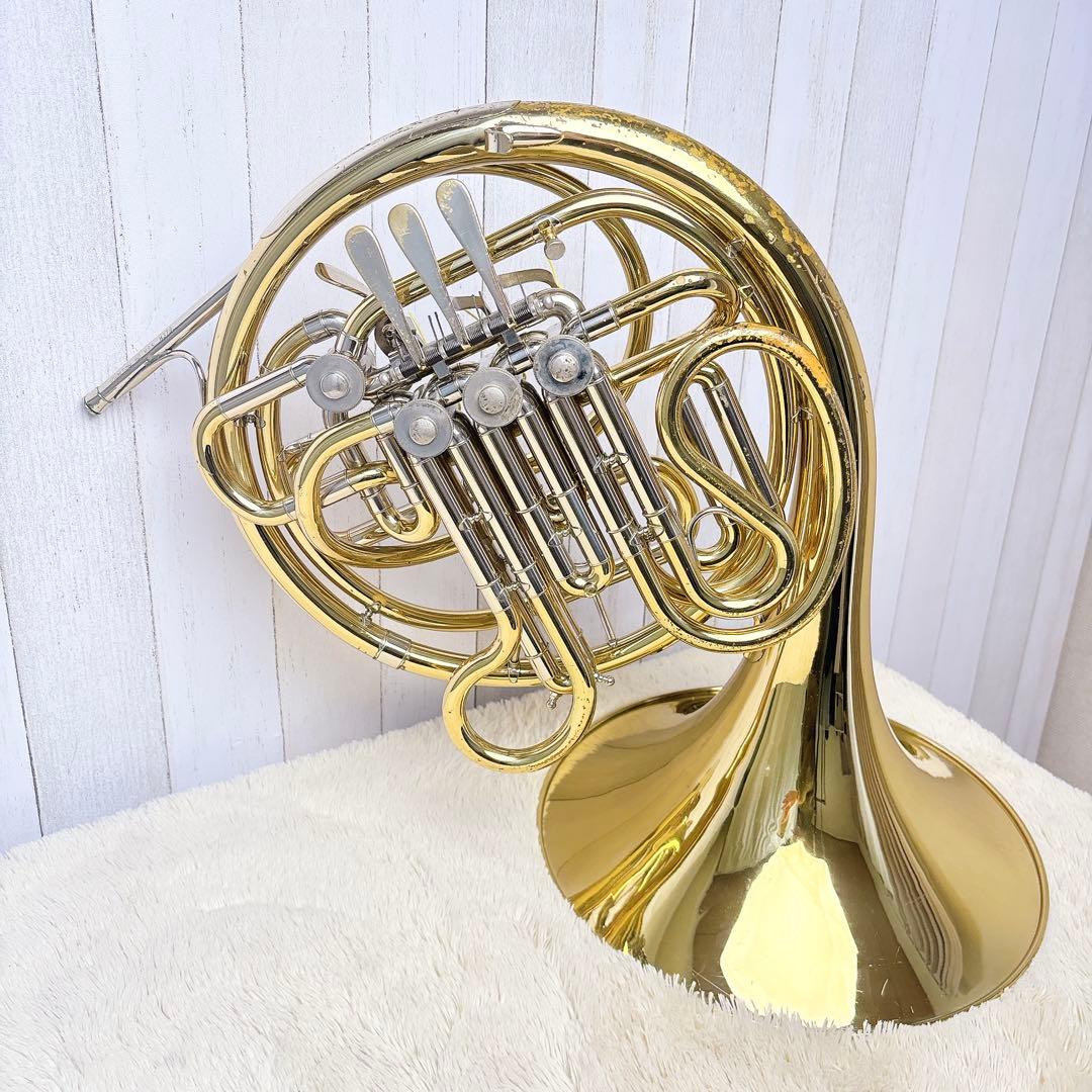 YAMAHA ヤマハ YHR-664 フルダブルホルン マウスピースなし