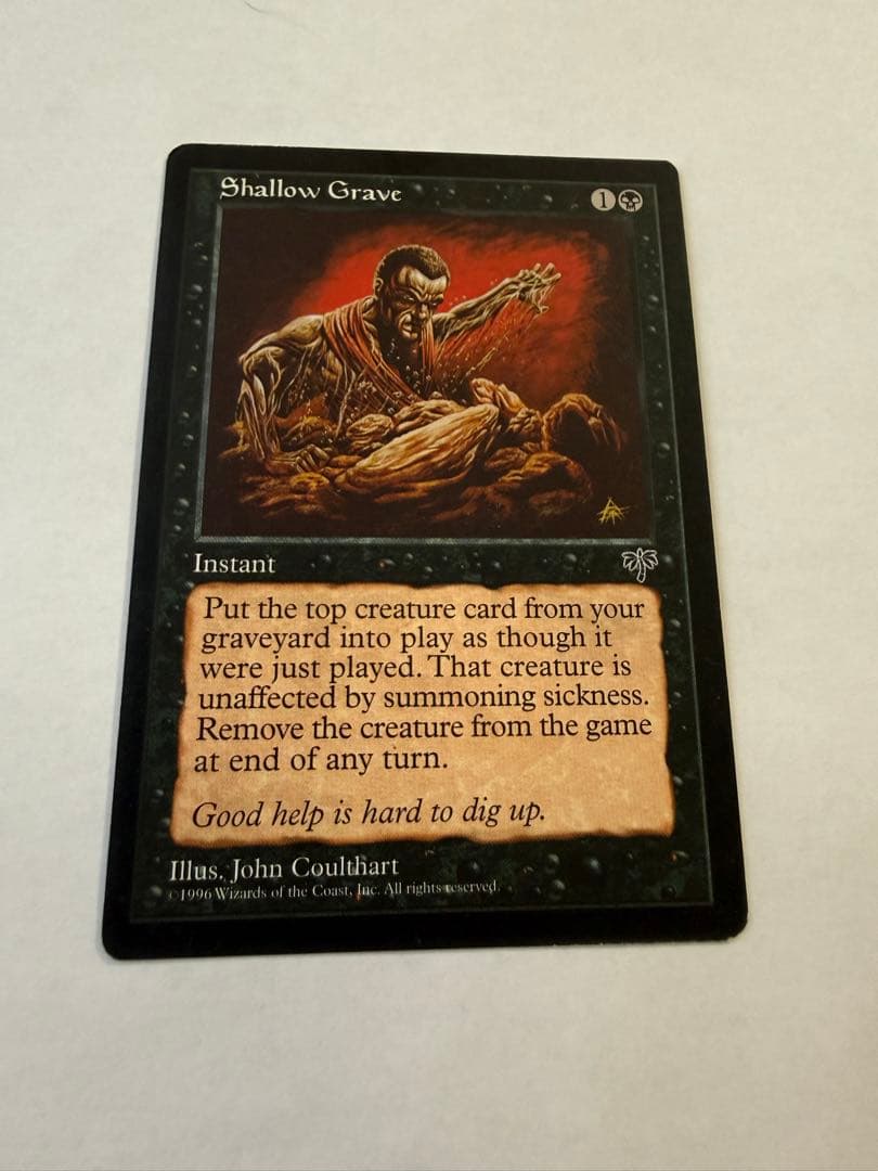 Shallow Grave インスタントカード