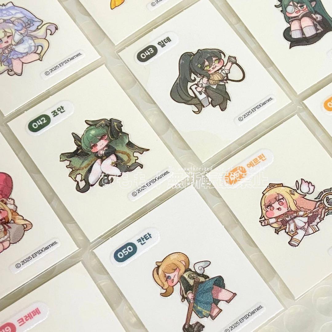 トリッカル emart24 コラボステッカー 56種 コンプリート もちほっぺ