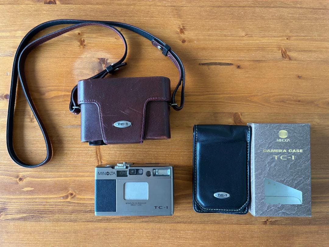 【希少・美品】MINOLTA TC-1 高級コンパクトフィルムカメラ