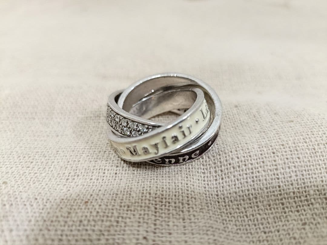 Vivienne Westwood 3連リング メイフェアリング