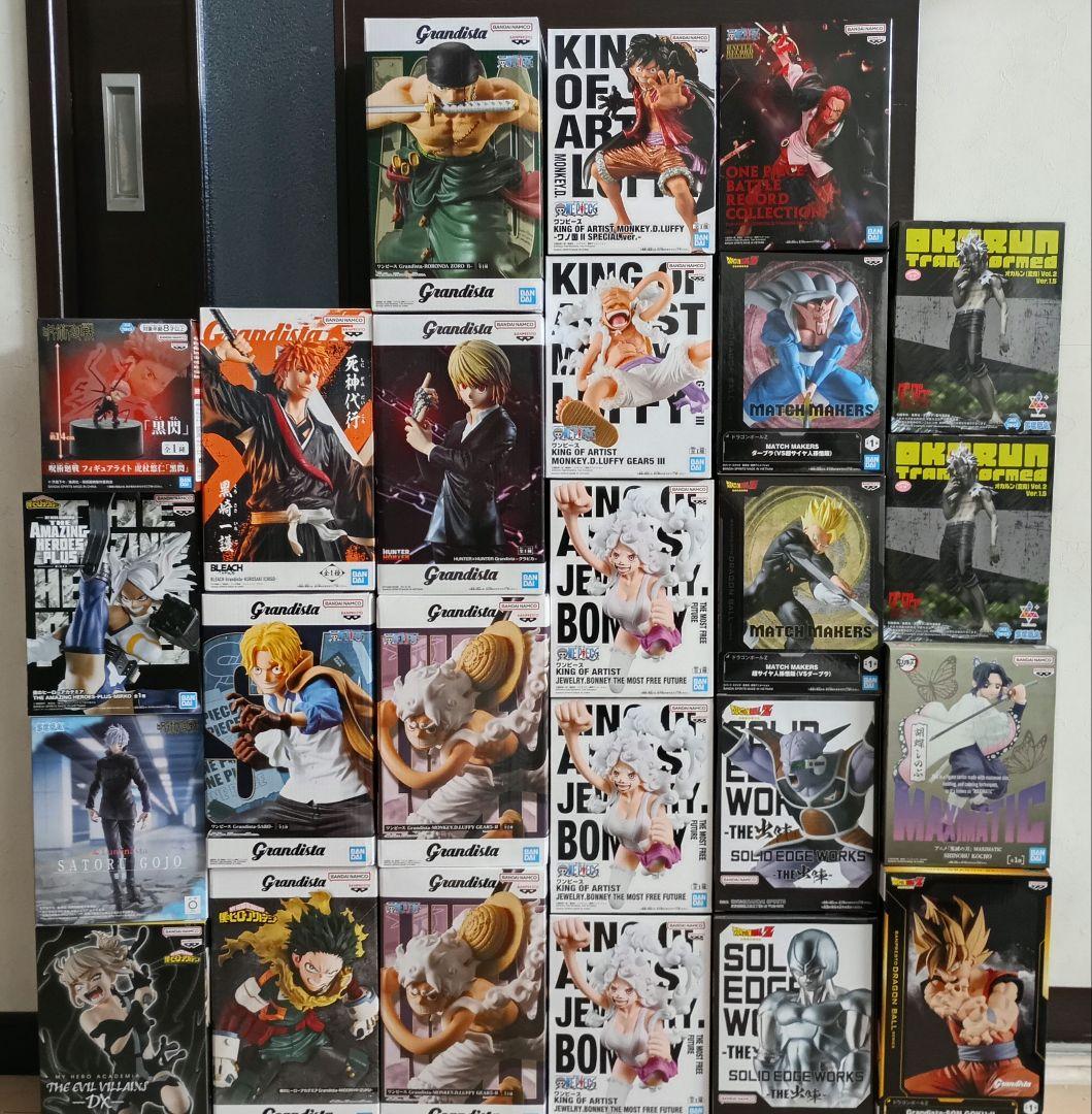 ［期間限定］［超お得！］少年ジャンプ系 フィギュア２５体まとめ売り