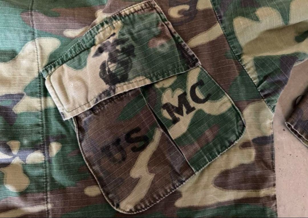 個人装備 US ARMYJUNGLE FATIGUE JACKET4th