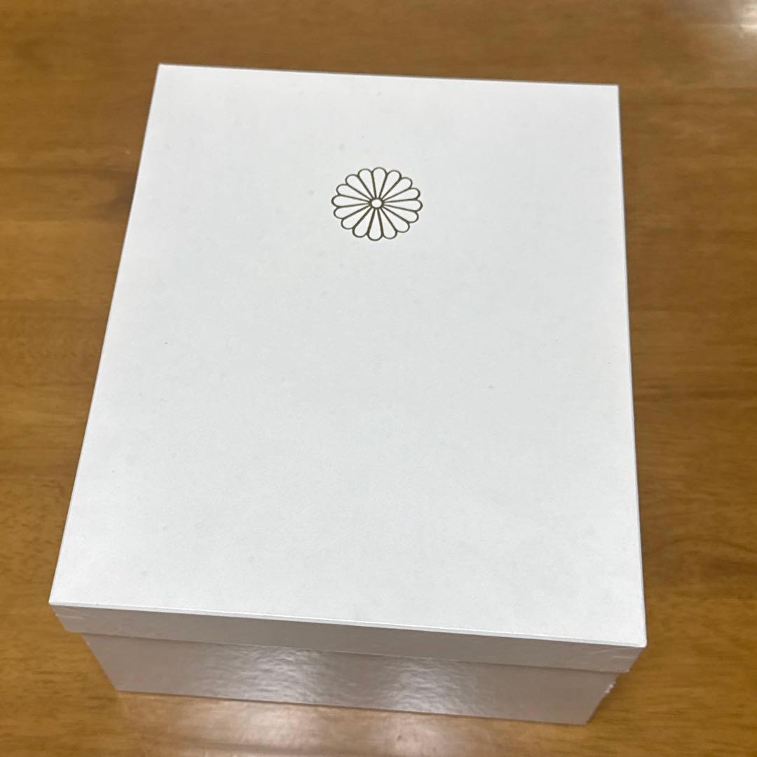 木製箱 日本酒　平成天皇御即位記念