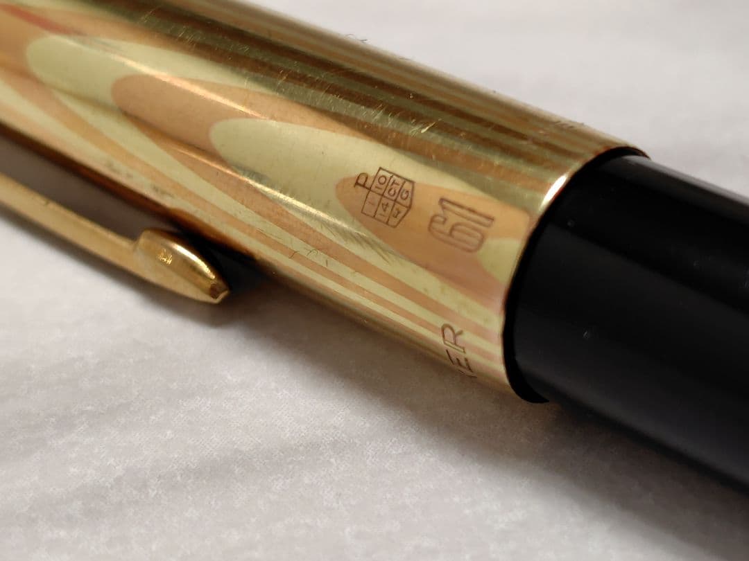 訳あり　パーカー　61　万年筆　レインボーキャップ　筆記未確認