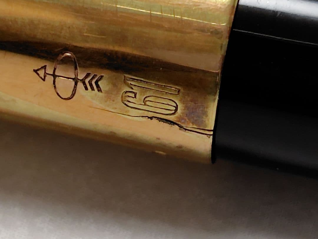 訳あり　パーカー　61　万年筆　レインボーキャップ　筆記未確認